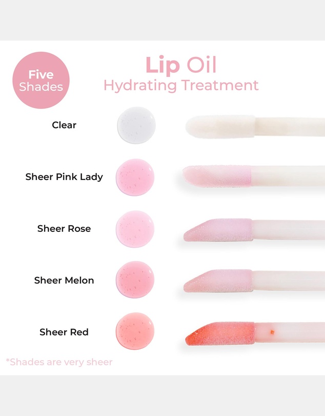 MCoBeauty - Lip Oil Hydrating Treatment - Pink Lady