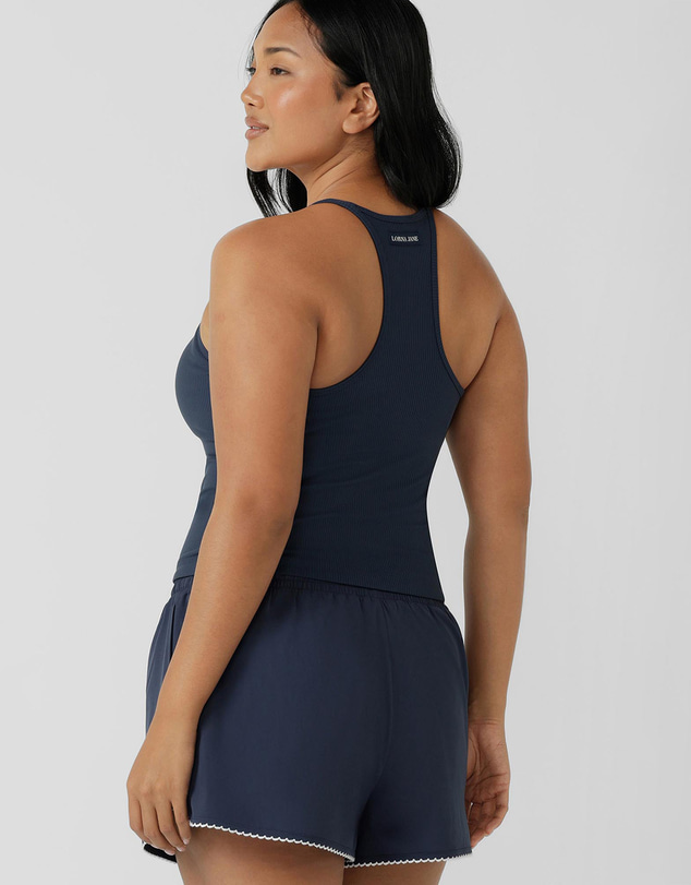 Lorna Jane - Layered Look Rib Bra Tank Combo