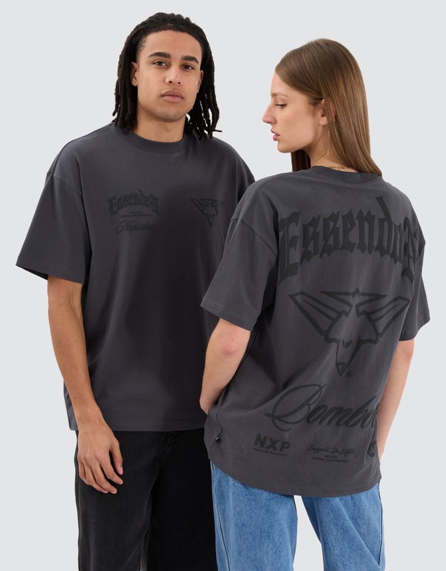 Nena & Pasadena - Essendon T18 Raptor Tee