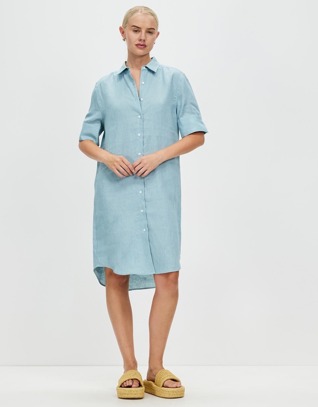White By FTL - Hettie Shirt Dress