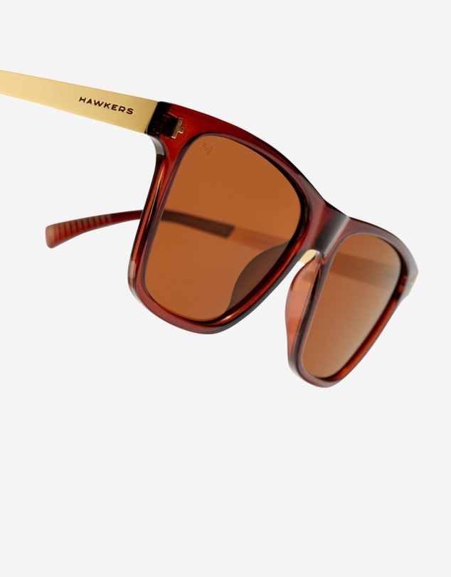 Hawkers Co - HAWKERS - Polarized Brown ONE LS METAL Sunglasses for Men and Women UV400