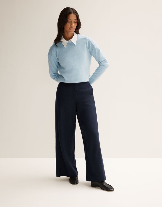 Trenery - Merino Cashmere Forward Shoulder Seam Knit