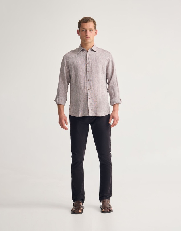 Oxford - Cooper Ls European Linen Shirt