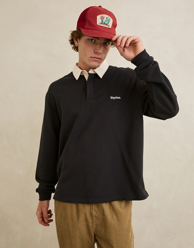 Rhythm - Koa Vintage Rugby LS Polo