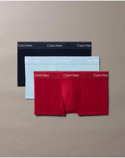 Calvin Klein - 3-Pack Icon Cotton Stretch Low Rise Trunks