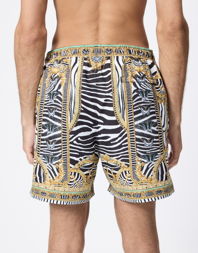 Camilla - Mid Length Boardshorts With Elastic Waist