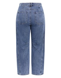 City Chic - Harley Fit Ella Barrel Leg Ankle Grazer Jean
