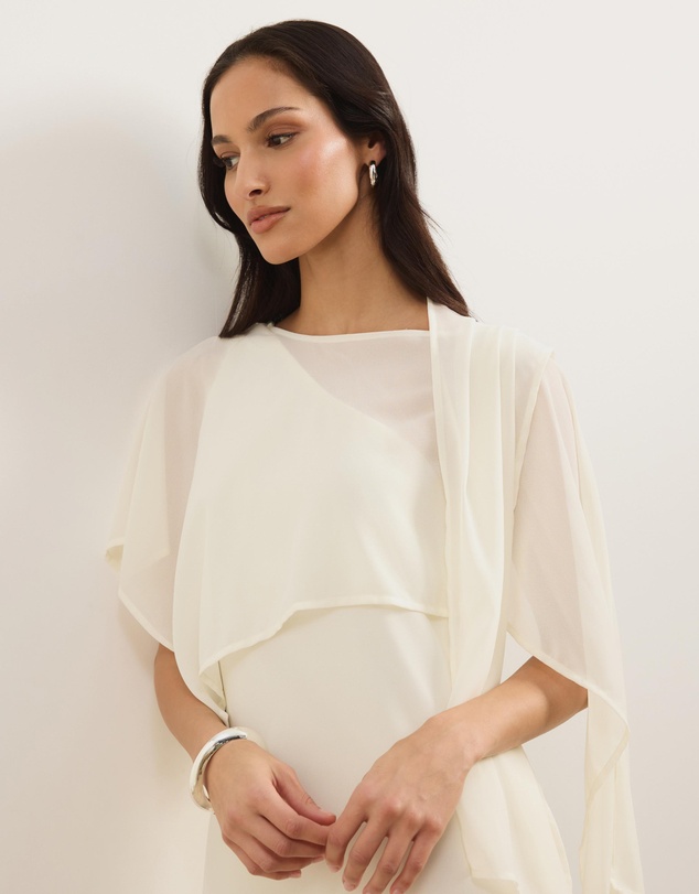 Atmos&Here - Tara Chiffon Scarf Mini Dress