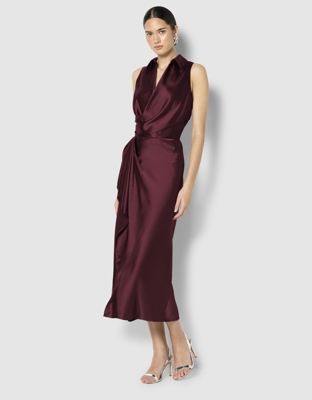 Montique - Elsie Satin Dress