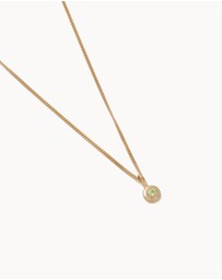 Kirstin Ash - Birthstone Necklace August Peridot