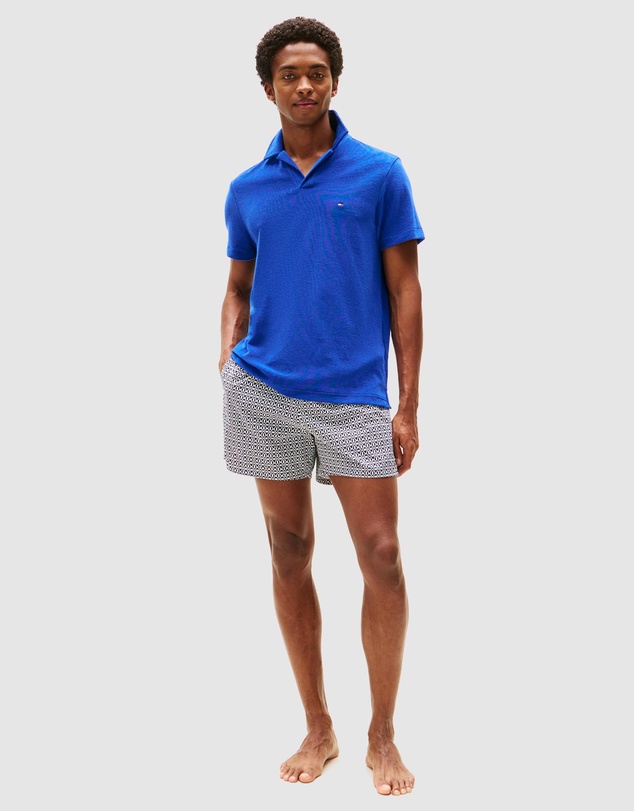 Tommy Hilfiger - Print Mid-Length Swim Shorts