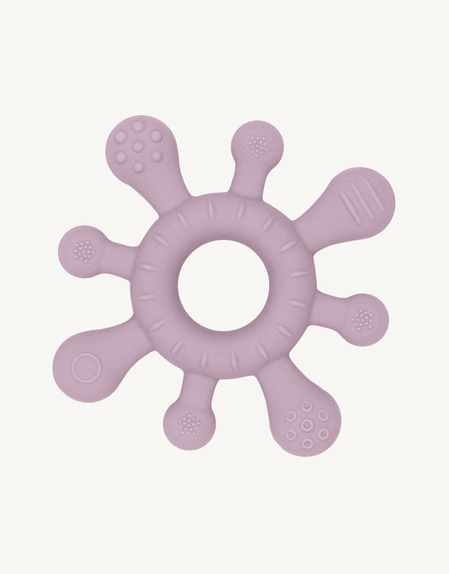 Playground - Silicone Splash Teether - Dusty Mauve