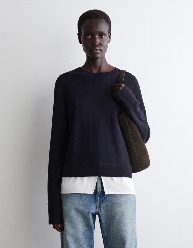 COS - Layered Merino Wool Jumper