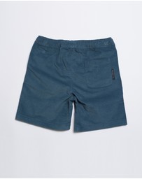 Vacancy Co - Cord Elastic Waist Stretch Short - Youth