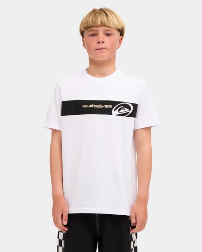 Quiksilver - Boys 8 to 16 Tilt Panel T-Shirt