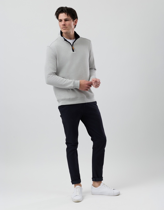 Wayver - French Rib Half Zip