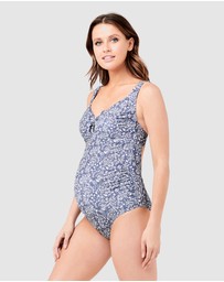 Ripe Maternity - Stormi Tie Front One Piece