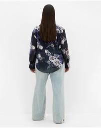 City Chic - Janine Print Shirt