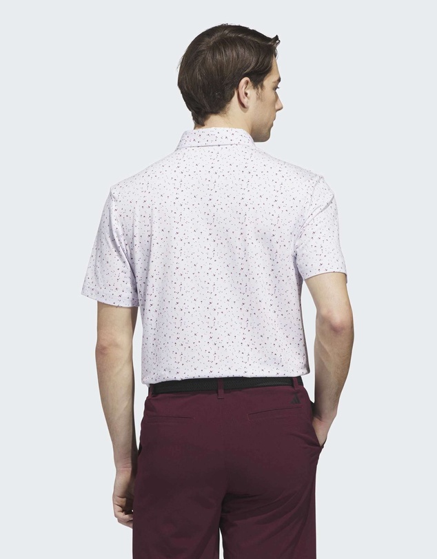 adidas Performance - ULTIMATE365+ CLIMACOOL BUTTERSPUN BREAK OUT PRINT POLO SHIRT Mens