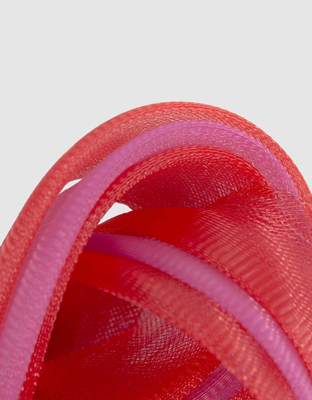 Fillies Collection - Bespoke Red Racing Fascinator