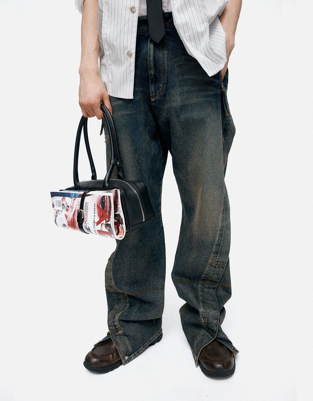 Andersson Bell - Twisted Zip Pocket Jeans