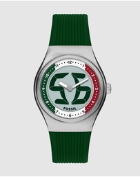 Fossil - Archival Big Tic Green Analogue-Digital Watch