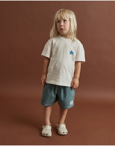 Rhythm - Contrast Beach Shorts - Kids