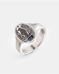 SUE THE BOY - Satin Bowerbird Signet Ring