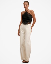 Forever New - Jovie Halter Neck Lace Top