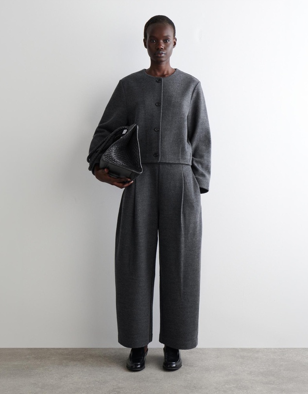 COS - Boiled Merino Wool Cardigan