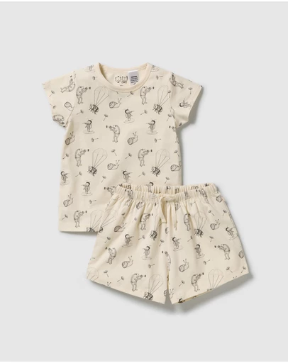 Wilson & Frenchy - Organic Short Sleeved Pyjamas - Babies-Kids