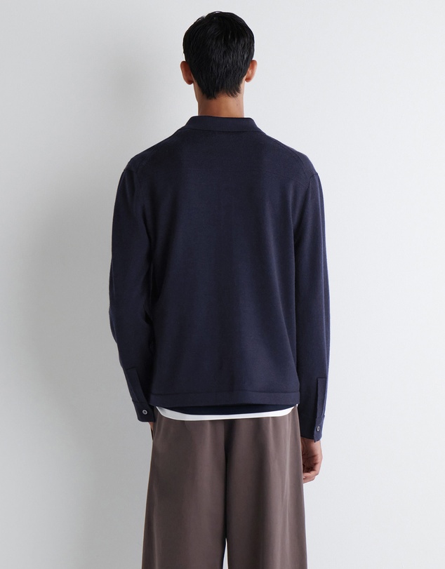 COS - Knitted Merino Wool Shirt