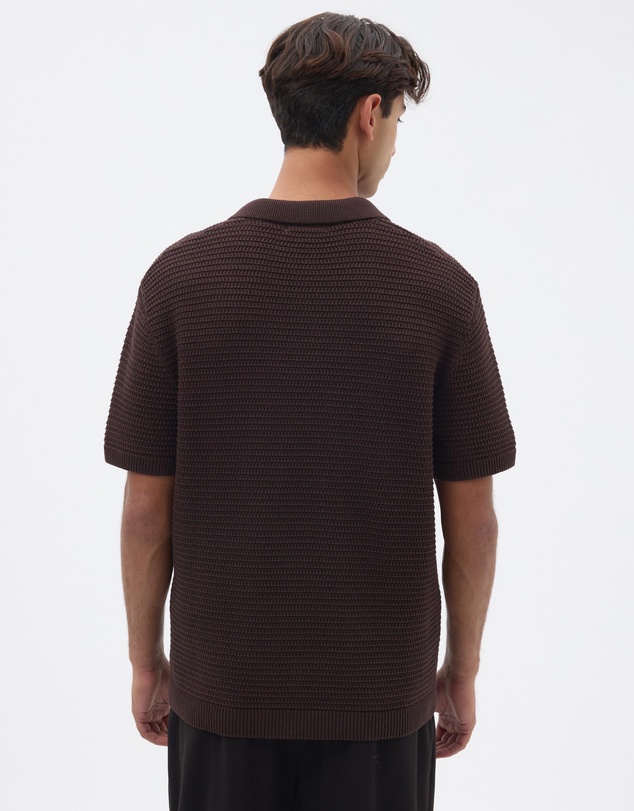 AERE - Resort Organic Cotton Knitted Polo