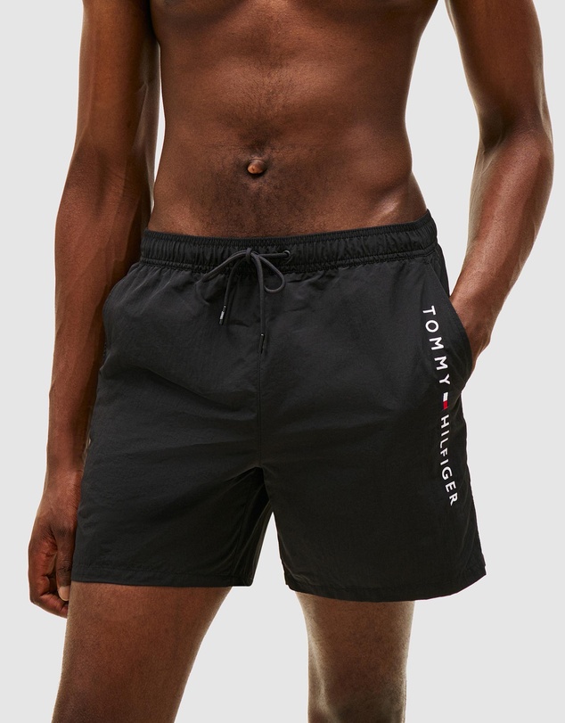 Tommy Hilfiger - Original Logo Mid Length Swim Shorts