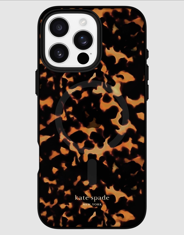 Kate Spade - Kate Spade Tortoise MagSafe Case for iPhone 16 Pro Max