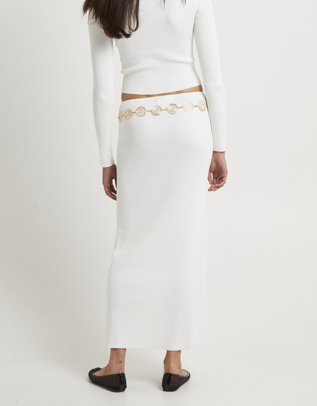 Subtitled - Kelse Knitted Maxi Skirt