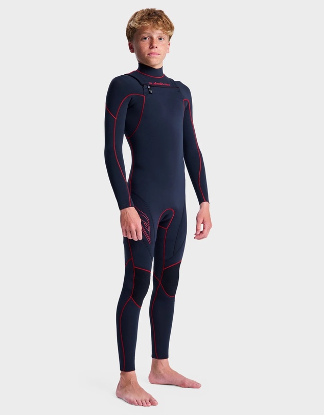 Quiksilver - Boys 8 to 16 3/2 Mercury Chest Zip Wetsuit