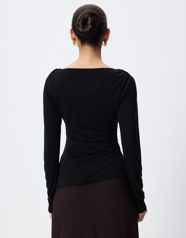 Tussah - Annabelle Boat Neck Long Sleeve Top