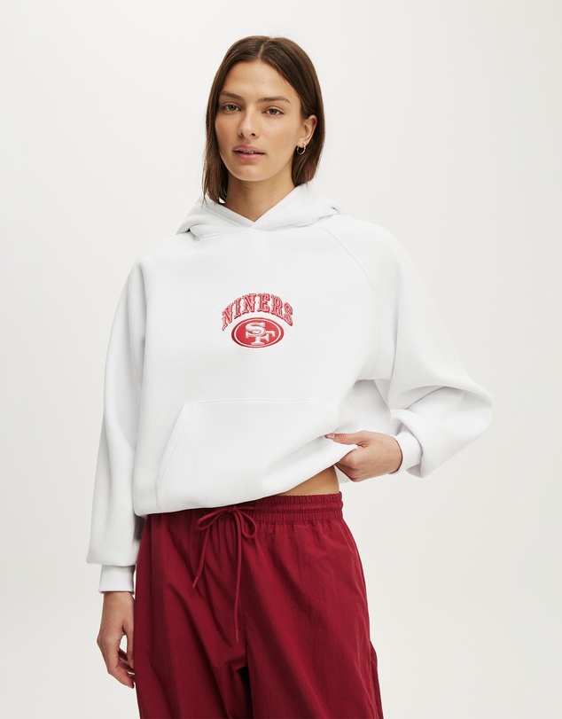 Cotton On Body Active - Lcn Plush Premium Graphic Raglan Hoodie