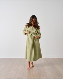 Linen House - Keaton Waffle Robe