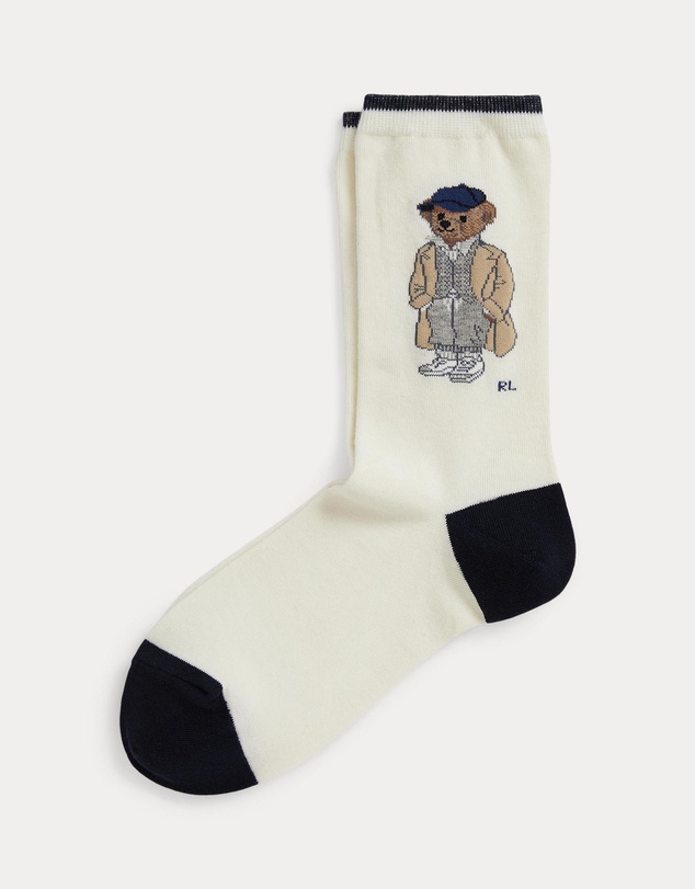 Polo Ralph Lauren - Polo Bear Cotton-Blend Crew Socks
