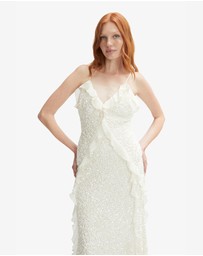 Bardot - Marsella Ruffle Midi Dress
