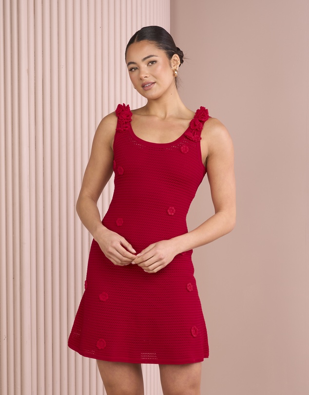 Azzurielle - Ora Knit Mini Dress