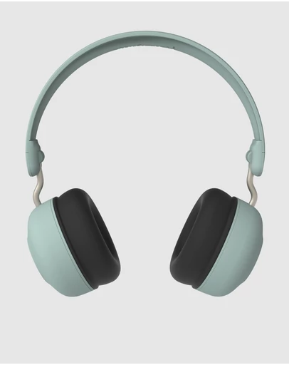 Kreafunk - Kreafunk Kids Buzz Bluetooth Headphones W/ Anc - Dusty Green
