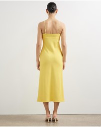 Lover - Pippa Lace Bodice Midi Dress