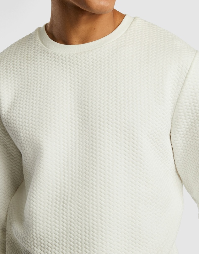 yd. - Tech Textured Sweatshirt