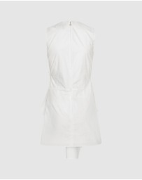 ROTATE - Sleeveless Dress With Bow
