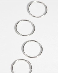 Lovisa - Surgical Steel Nose Ring 4-Pack