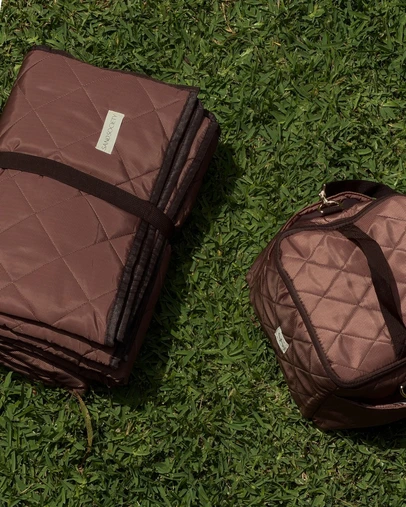 Sand Society - Gingham Picnic Blanket