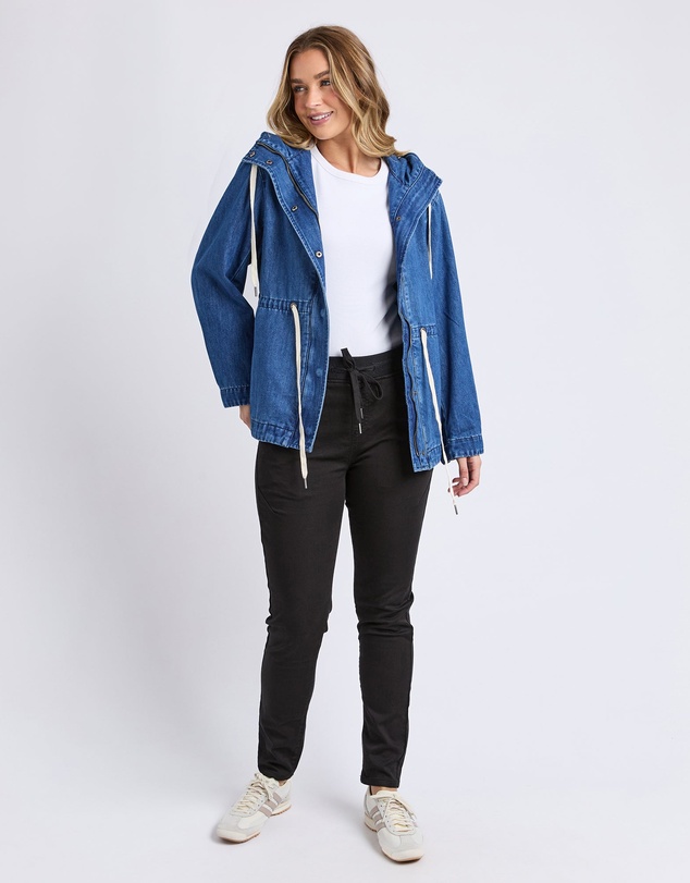 Foxwood - Kingston Anorak Mid Blue